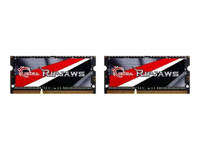G.Skill Ripjaws F3-1600C11D-16GRSL - DDR3L - kit - 16 GB: 2 x 8 GB - SO DIMM 204