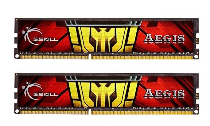 G.Skill AEGIS F3-1333C9D-16GIS - DDR3 - kit - 16 GB: 2 x 8 GB