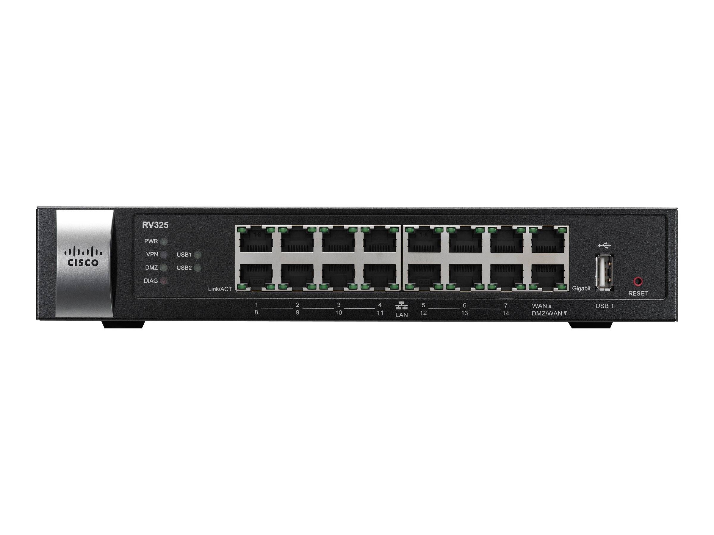 Cisco Small Business RV325 - Router - 14-Port-Switch