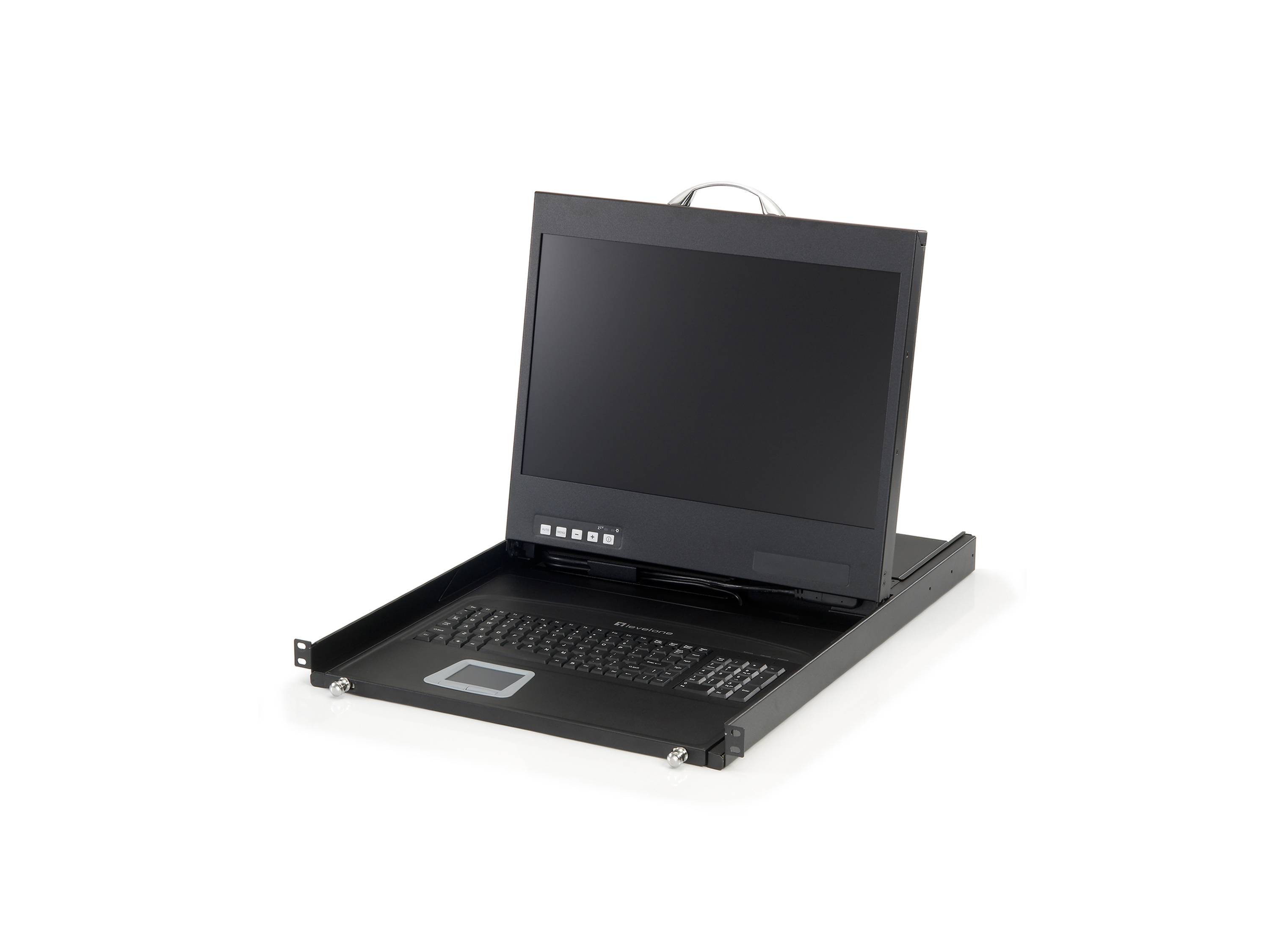 LevelOne KVM-8901 - KVM-Konsole - PS/2, USB - 48.3 cm (19"")