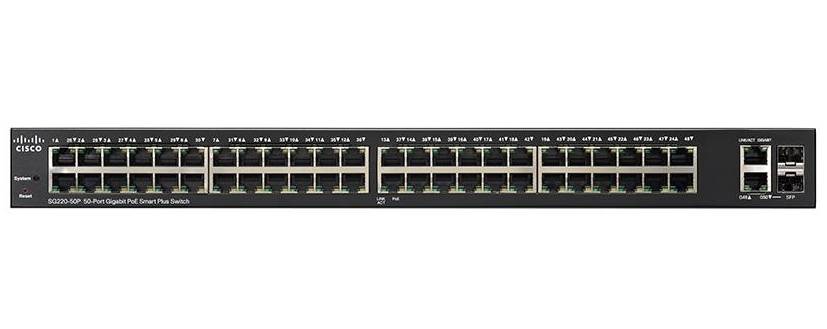 Cisco 220 Series SG220-50 - Switch - managed