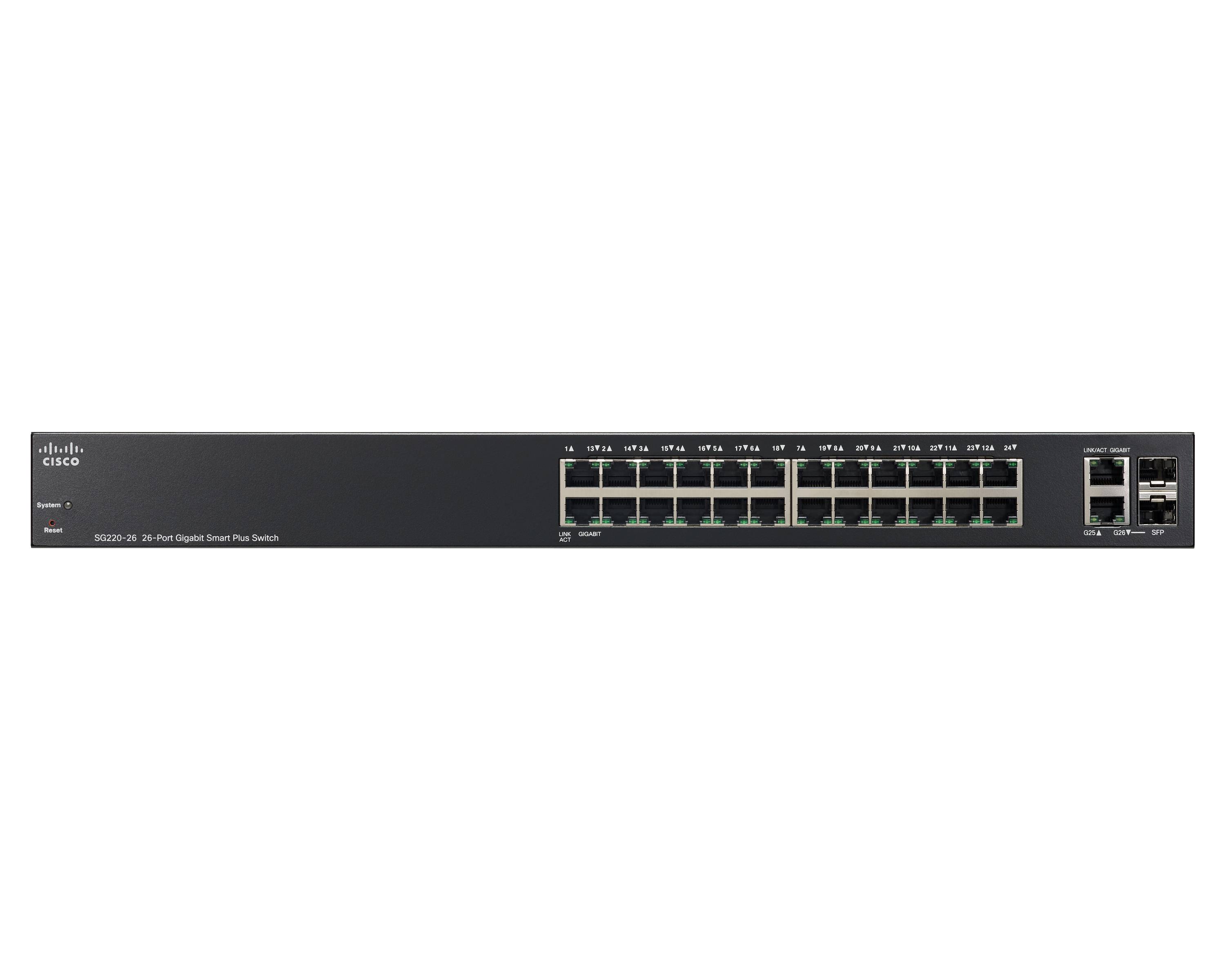 Cisco 220 Series SG220-26 - Switch - managed
