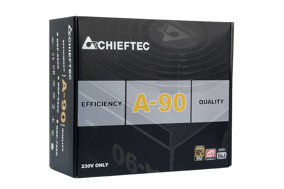 Chieftec A-90 Series GDP-750C - Netzteil (intern)