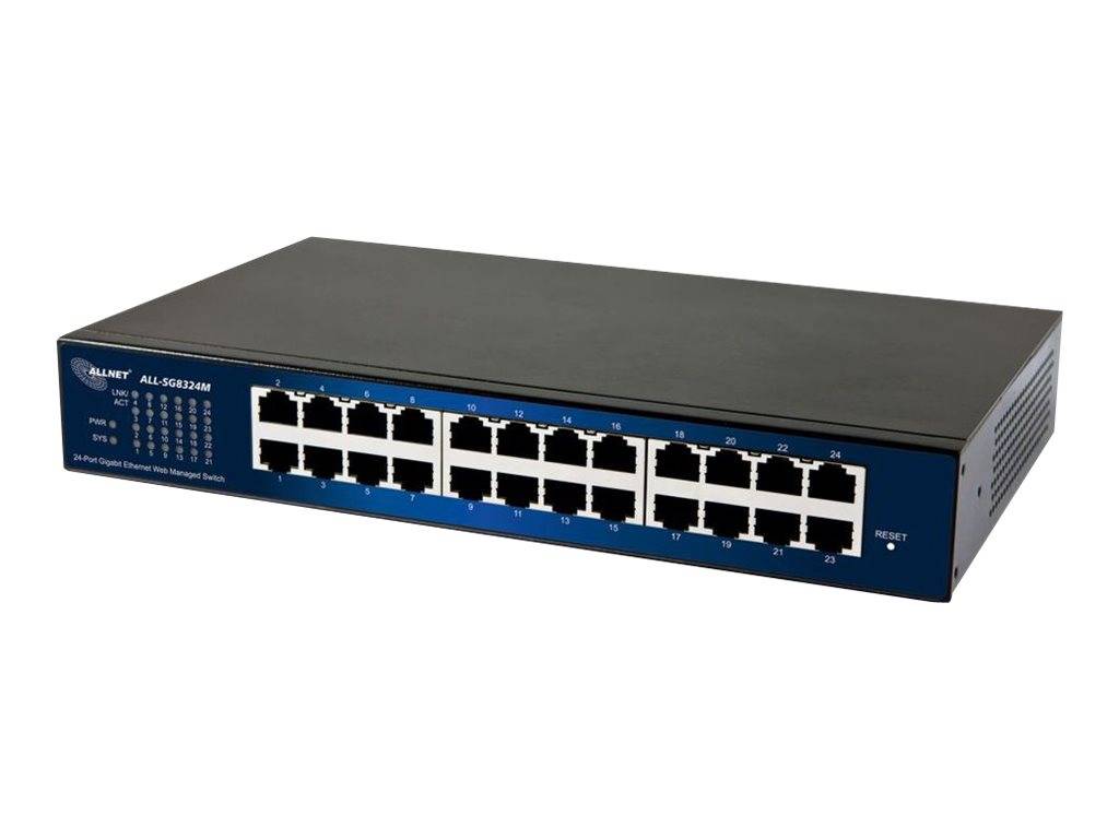 ALLNET ALL-SG8324M - Switch - managed - 24 x 10/100/1000