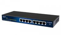 ALLNET ALL-SG8208M - Switch - managed - 8 x 10/100/1000 - Desktop