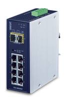 PLANET IGS-10020MT - Switch - managed - 8 x 10/100/1000 + 2 x Gigabit SFP