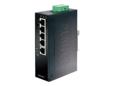 PLANET IGS-501T - Switch - 5 x 10/100/1000 - an DIN-Schiene montierbar