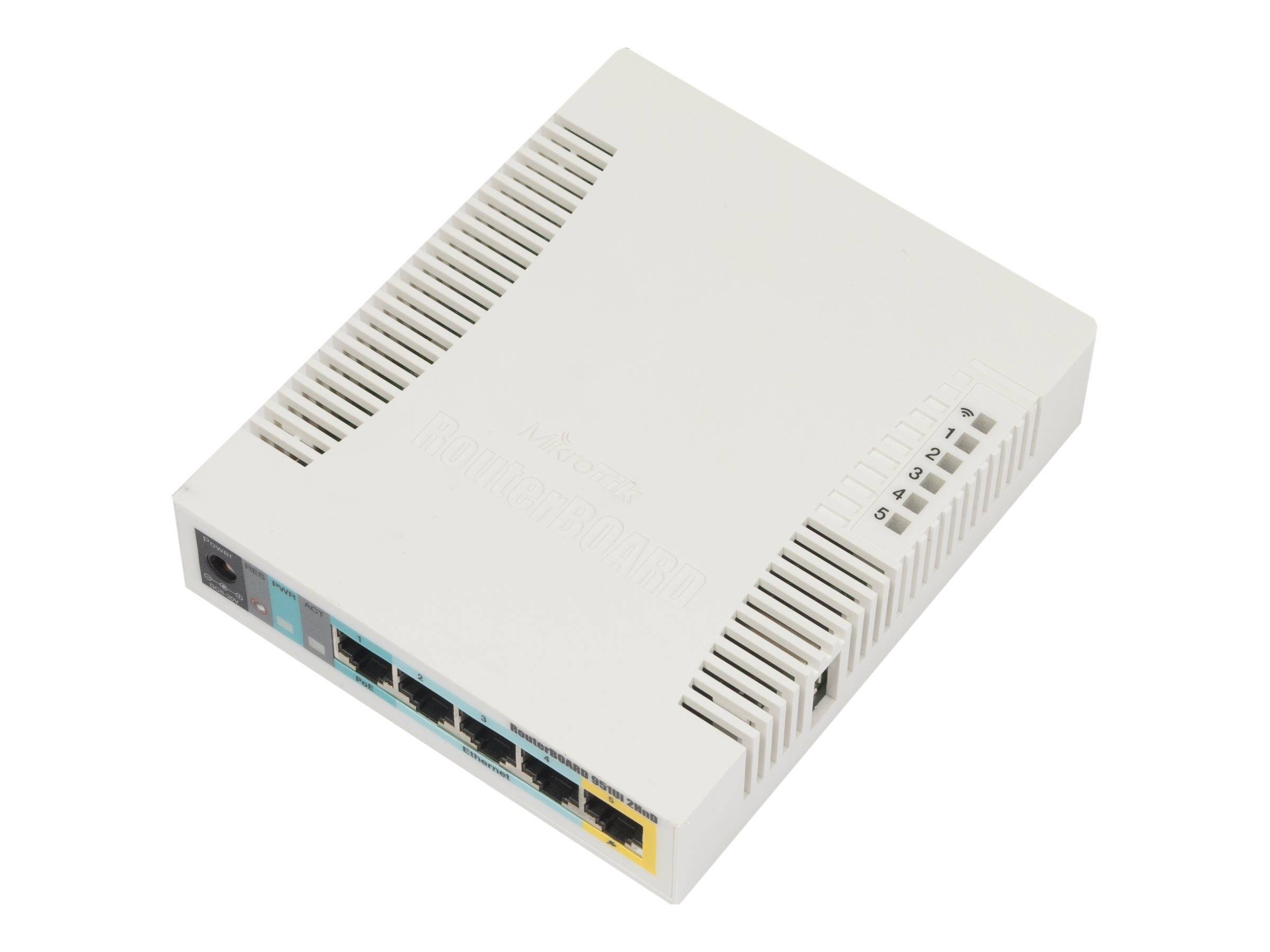 MikroTik RouterBOARD RB951UI-2HND - Funkbasisstation - 100Mb LAN - Wi-Fi - 2.4 G