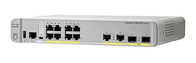 Cisco Catalyst 3560CX-8PC-S - Switch - managed - 8 x 10/100/1000 (PoE+)