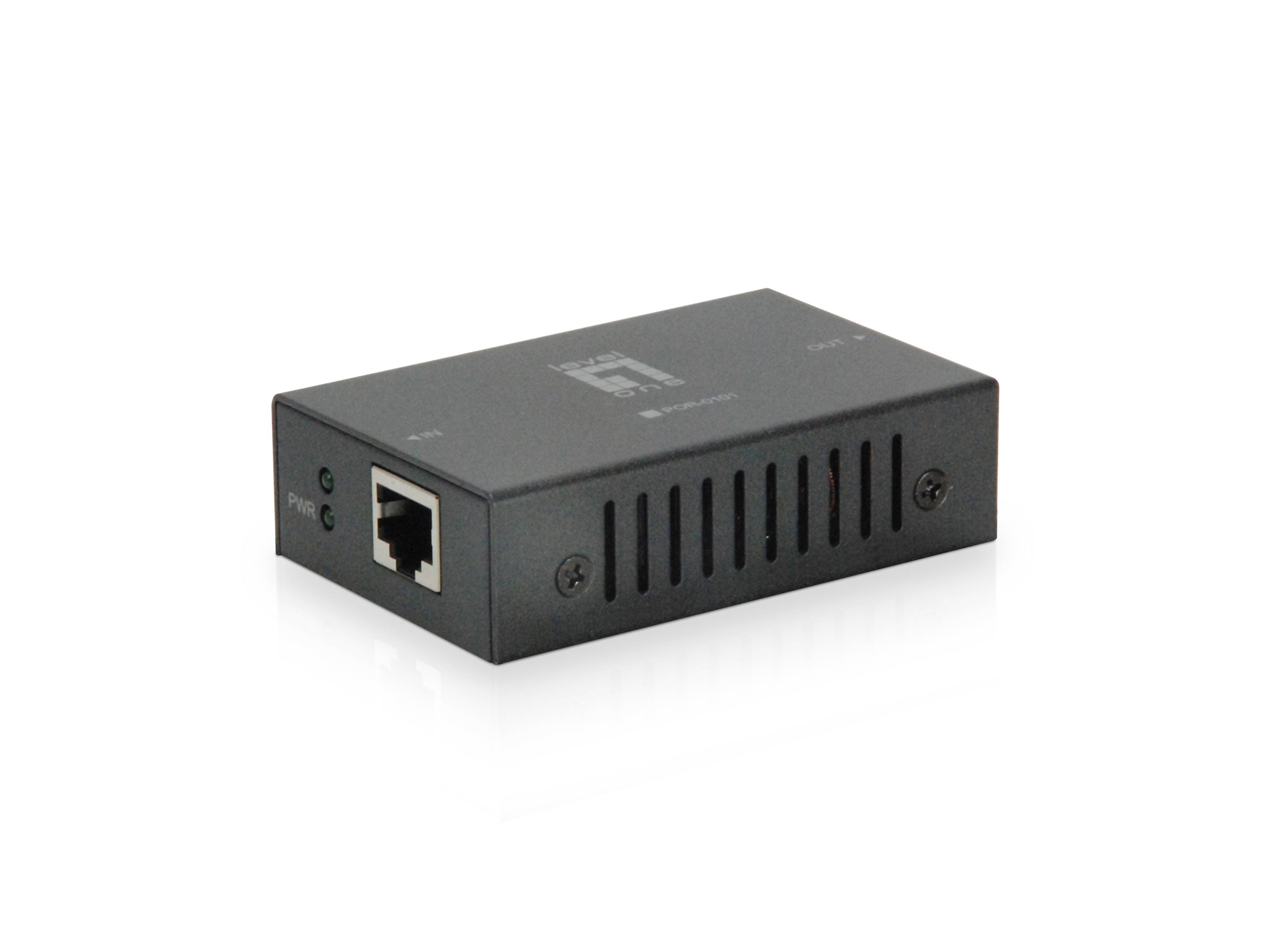 LevelOne POR-0101 - Repeater - 100Mb LAN - 10Base-T, 100Base-TX