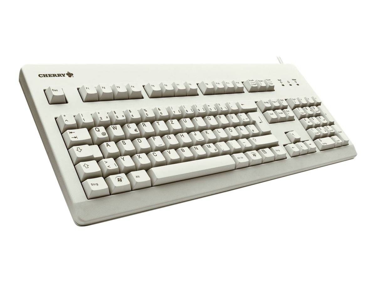 CHERRY G80-3000 - Tastatur - PS/2, USB - GB