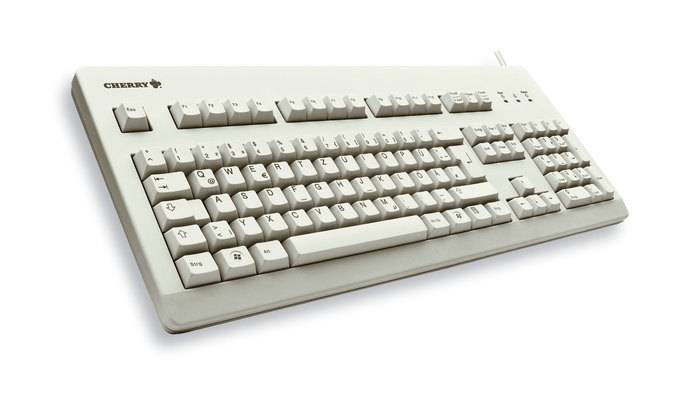 CHERRY G80-3000 - Tastatur - PS/2, USB - GB