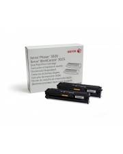 Xerox 2er-Pack Schwarz Original Tonerpatrone für Phaser 3020/BI 3020V_BI WorkCentre 3025_NI 3025V_BI 3025V_NI