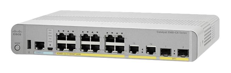 Cisco Catalyst 3560CX-12PC-S - Switch - managed - 12 x 10/100/1000 (PoE+)