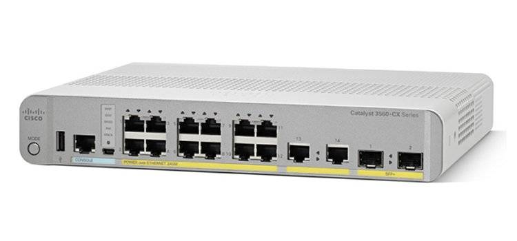 Cisco Catalyst 3560CX-12PC-S - Switch - managed - 12 x 10/100/1000 (PoE+)