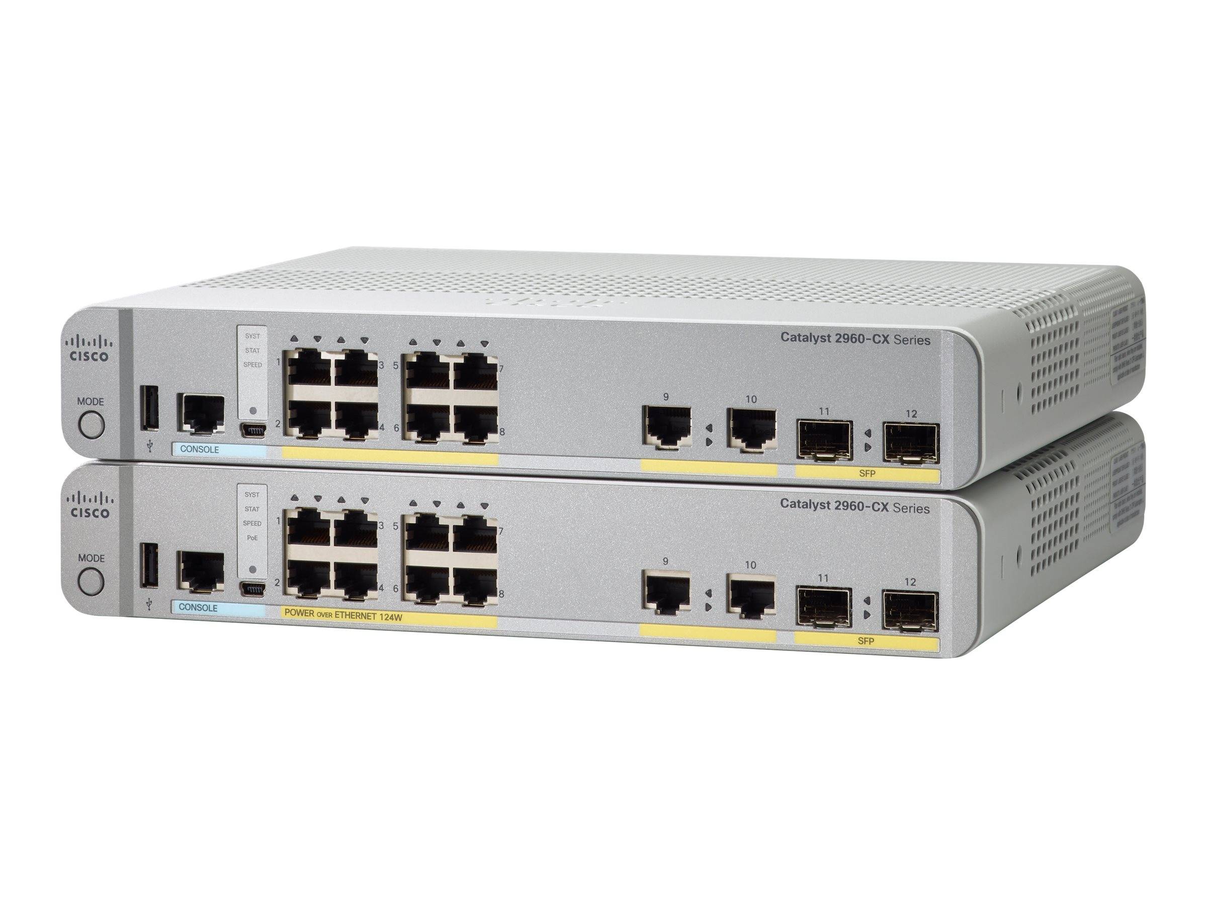 Cisco Catalyst 2960CX-8PC-L - Switch - managed - 8 x 10/100/1000 (PoE+)
