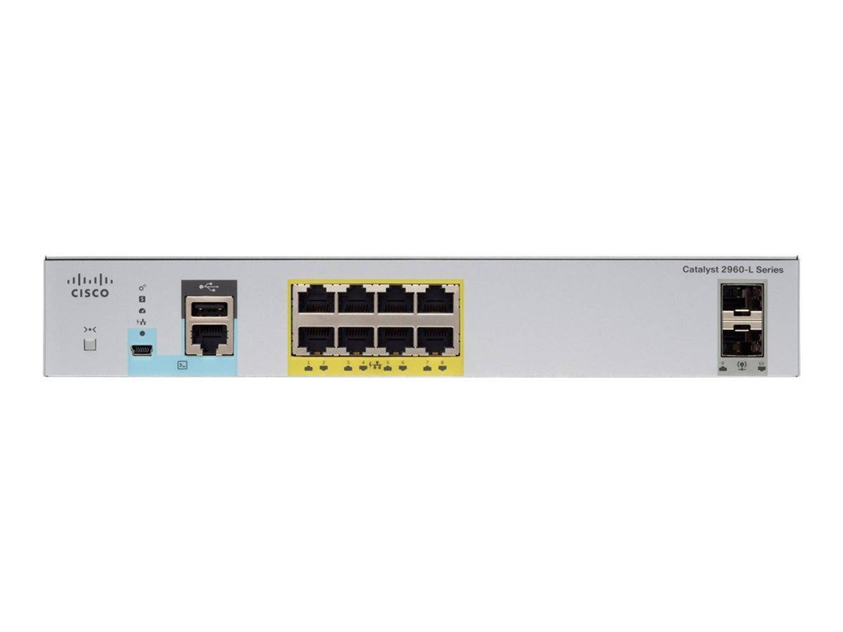 Cisco Catalyst 2960CX-8PC-L - Switch - managed - 8 x 10/100/1000 (PoE+)