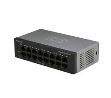 Cisco Small Business SG110-16HP - Switch - unmanaged - 8 x 10/100/1000 + 8 x 10/100/1000 (PoE)