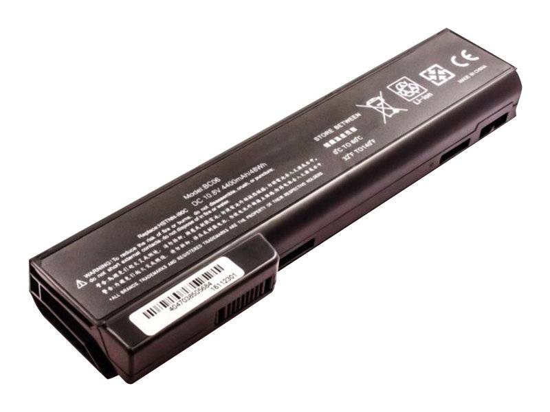 MicroBattery - Laptop-Batterie (gleichwertig mit: HP 628670-001, HP QK642AA) - 1 x 6 Zellen 55 Wh - Schwarz - für HP EliteBook 84XX, 85XX, Mobile