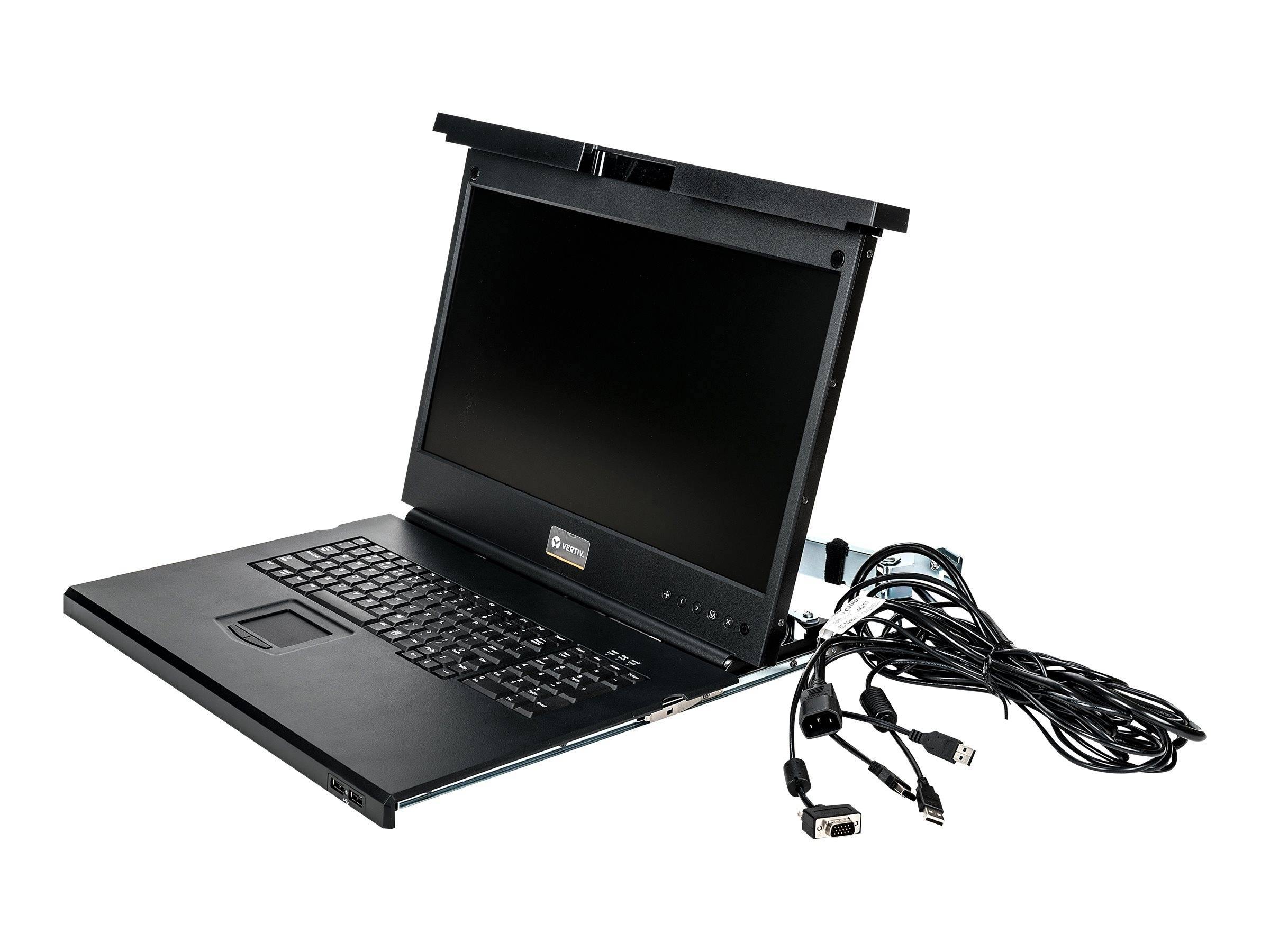 Vertiv Avocent Local Rack Access - KVM-Konsole - USB - 48.3 cm (19") - (18.5" si