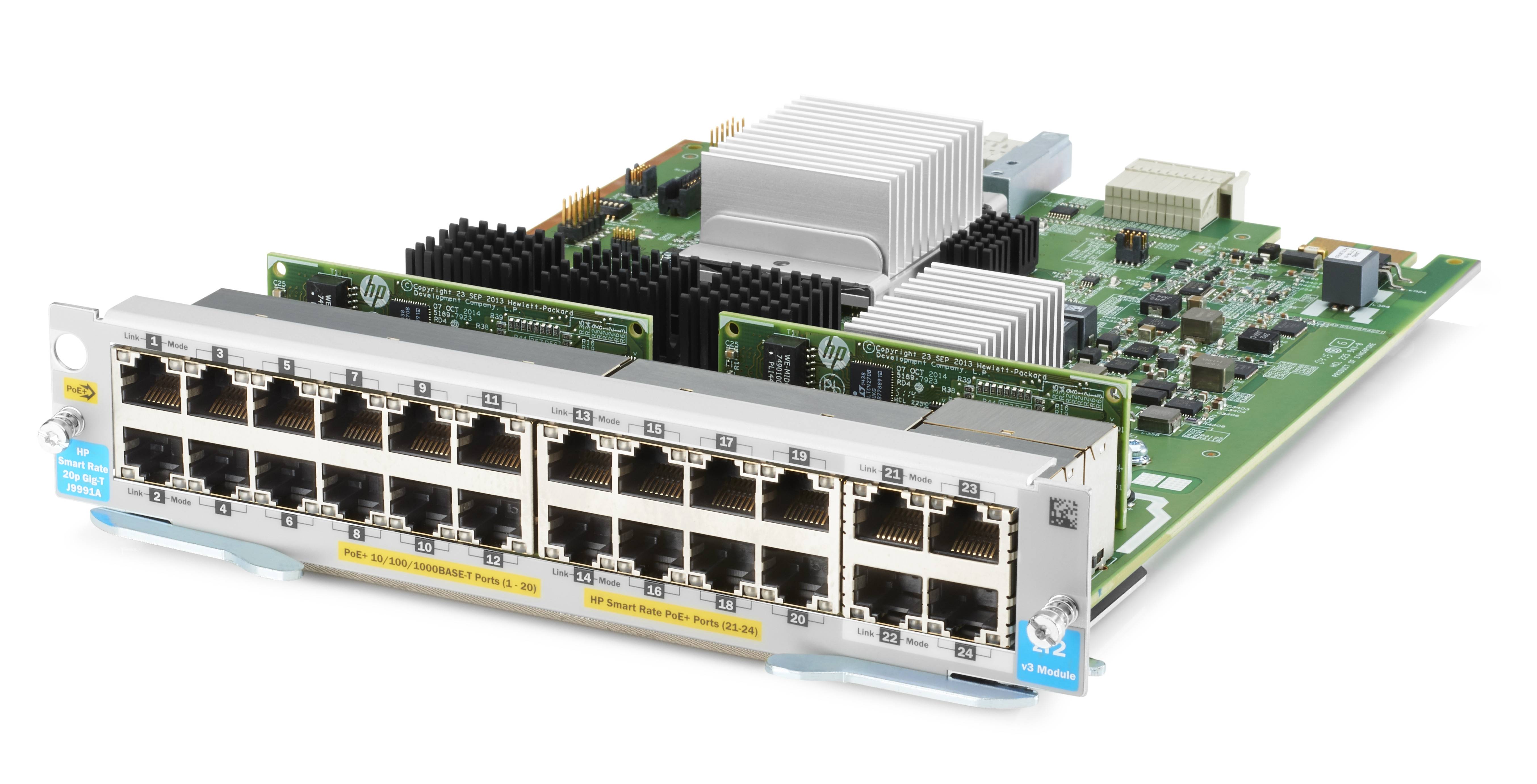 HPE - Erweiterungsmodul - Gigabit Ethernet (PoE+)