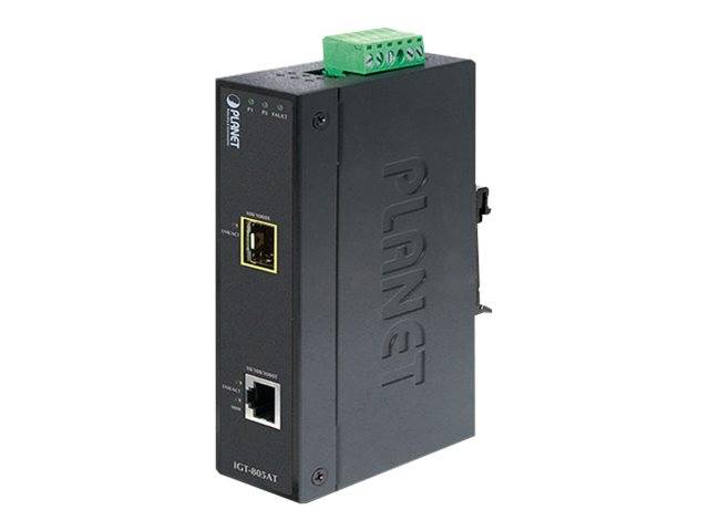 PLANET IGT-805AT - Medienkonverter - GigE - RJ-45 / SFP (mini-GBIC)