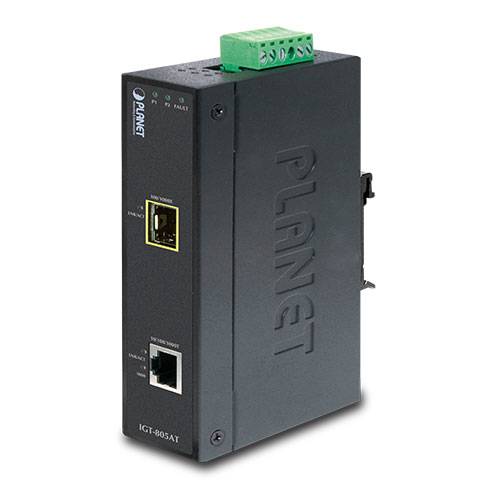 PLANET IGT-805AT - Medienkonverter - GigE - RJ-45 / SFP (mini-GBIC)