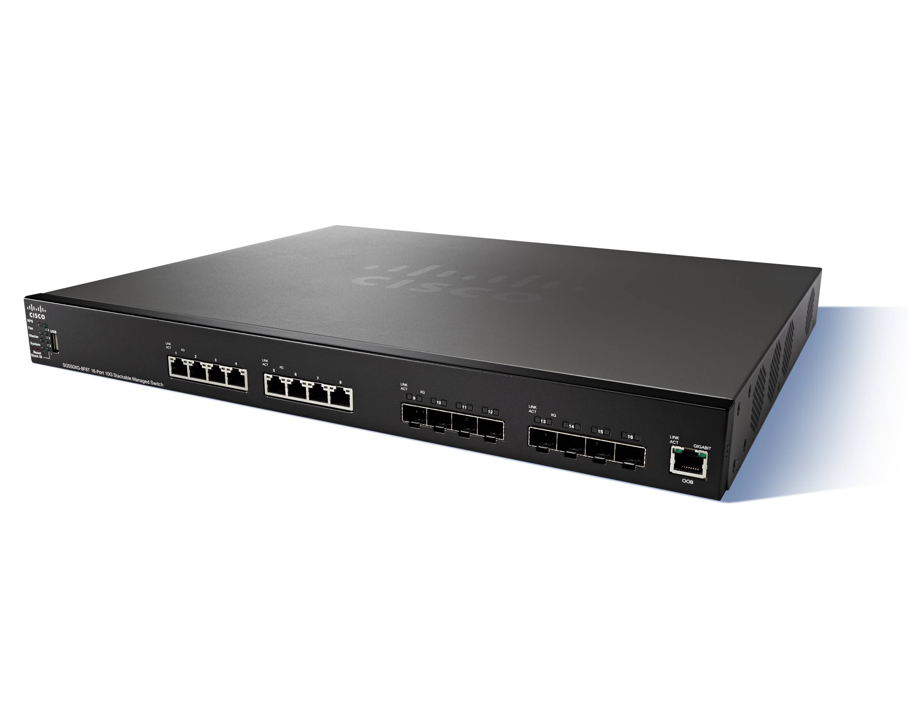 Cisco 550X Series SG550XG-8F8T - Switch - L3