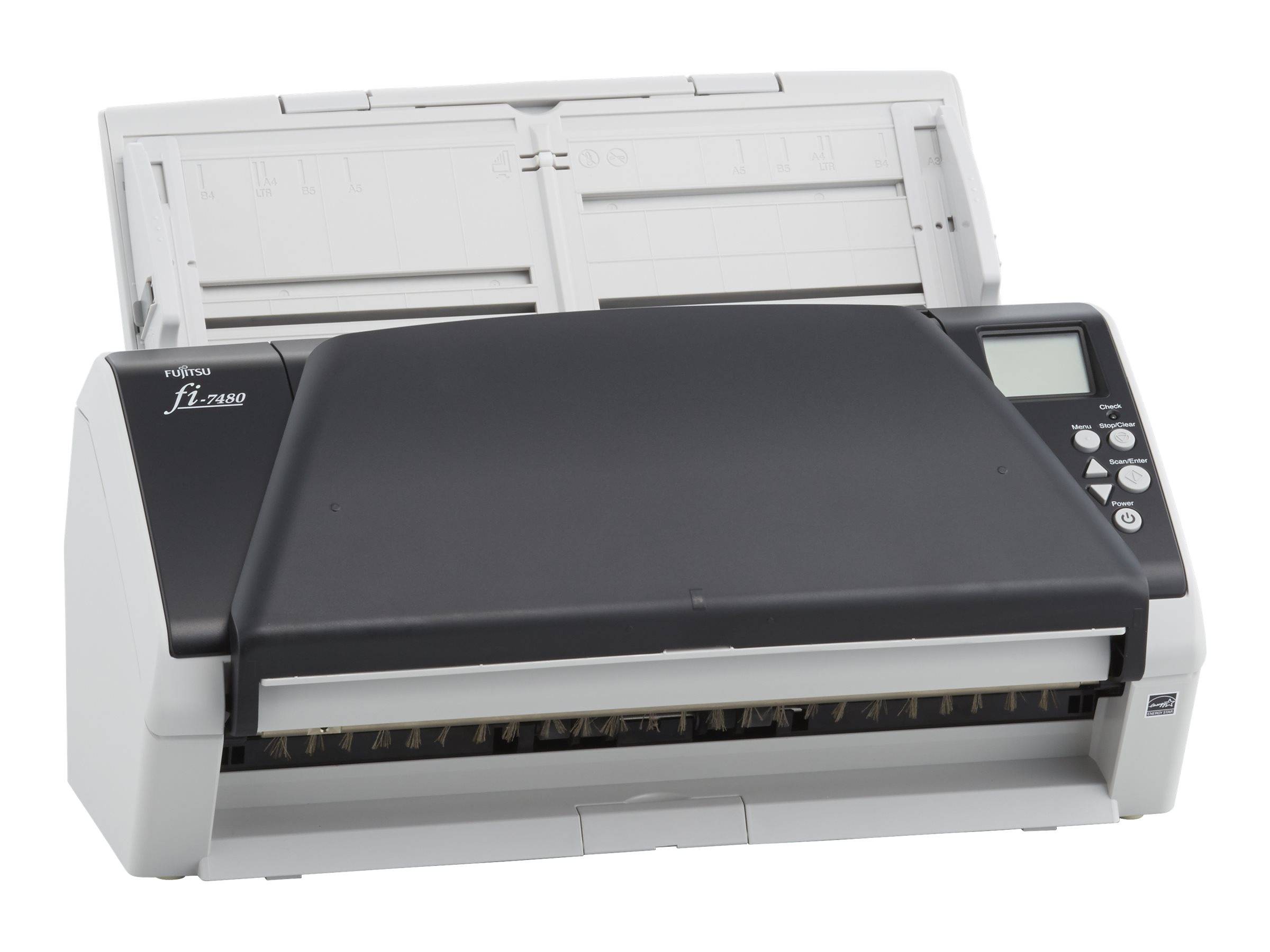 RICOH - Fujitsu fi-7480 - Dokumentenscanner - Dual CCD - Duplex - 304.8 x 431.8 mm - 600 dpi x 600 dpi - bis zu 160 Seit