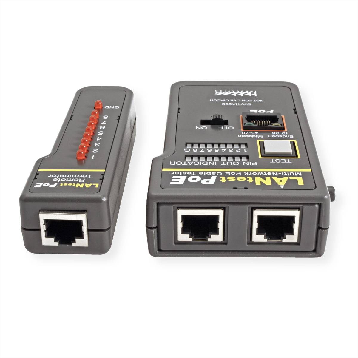 HOBBES LANtest Multinetwork PoE Kabeltester