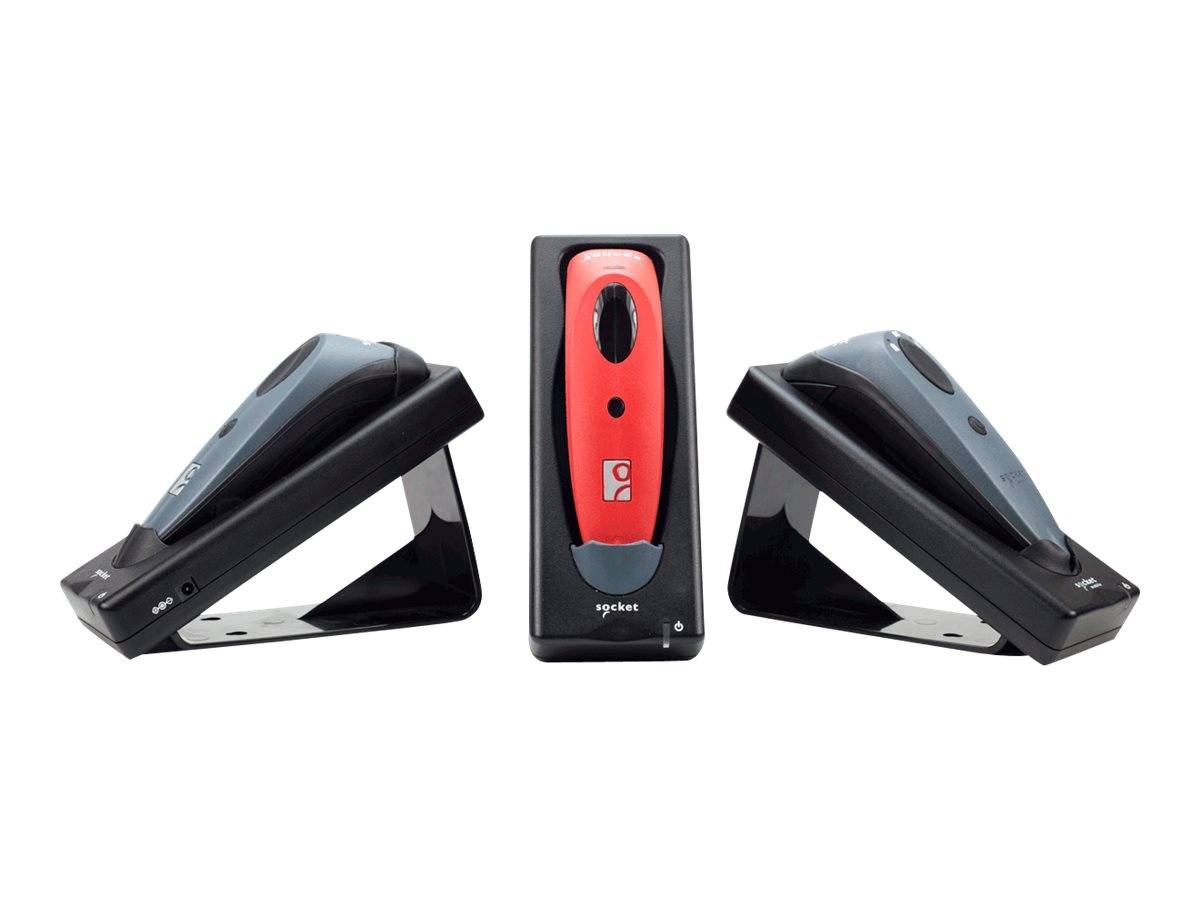 Socket Charging Cradle - Ladestation für Barcode-Scanner - Schwarz - für DuraScan D700, D730, D750; Cordless Hand Scanner (CHS)