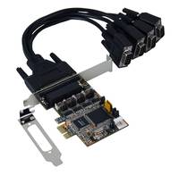 Exsys EX-44384 - Serieller Adapter - PCIe Low-Profile