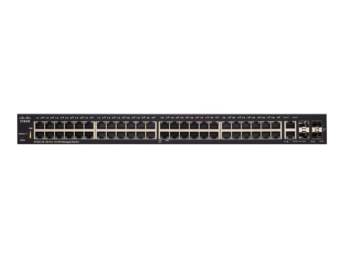 Cisco Small Business SF350-48 - Switch - L3 - managed