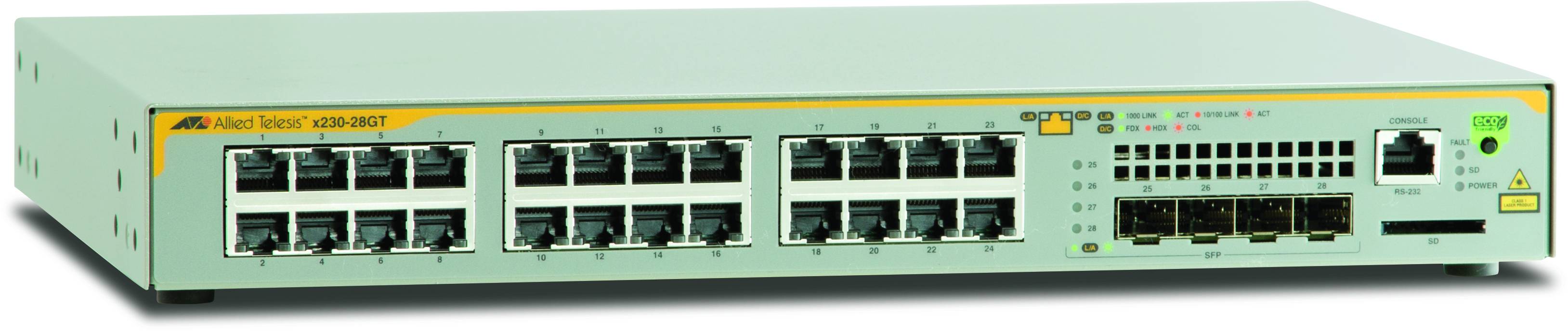Allied Telesis AT x230-28GT - Switch - L2+ - managed