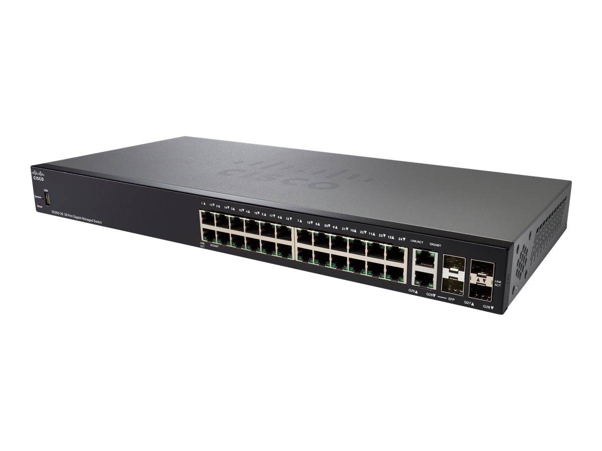 Cisco Small Business SG350-28 - Switch - L3 - managed
