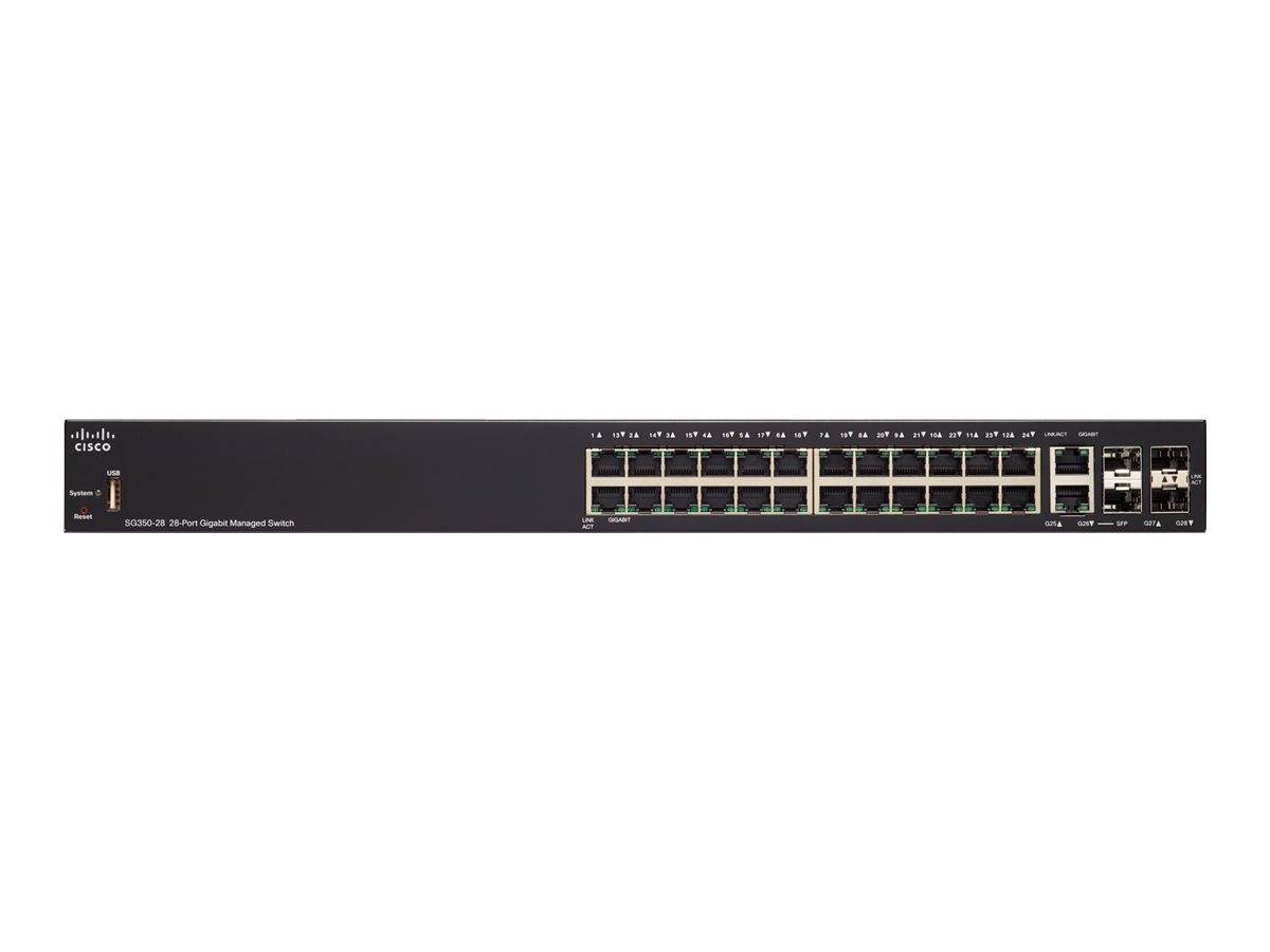 Cisco Small Business SG350-28 - Switch - L3 - managed
