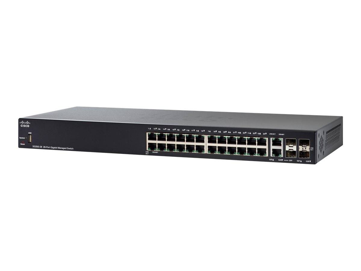 Cisco Small Business SG350-28 - Switch - L3 - managed