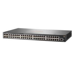 HPE Aruba 2930F 48G 4SFP+ - Switch - L3 - managed - 48 x 10/100/1000 + 4 x 1 Gigabit/10 Gigabit SFP+ (Uplink)