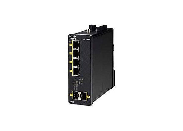 Cisco Industrial Ethernet 1000 Series - Switch - managed - 4 x 10/100/1000 (PoE+)