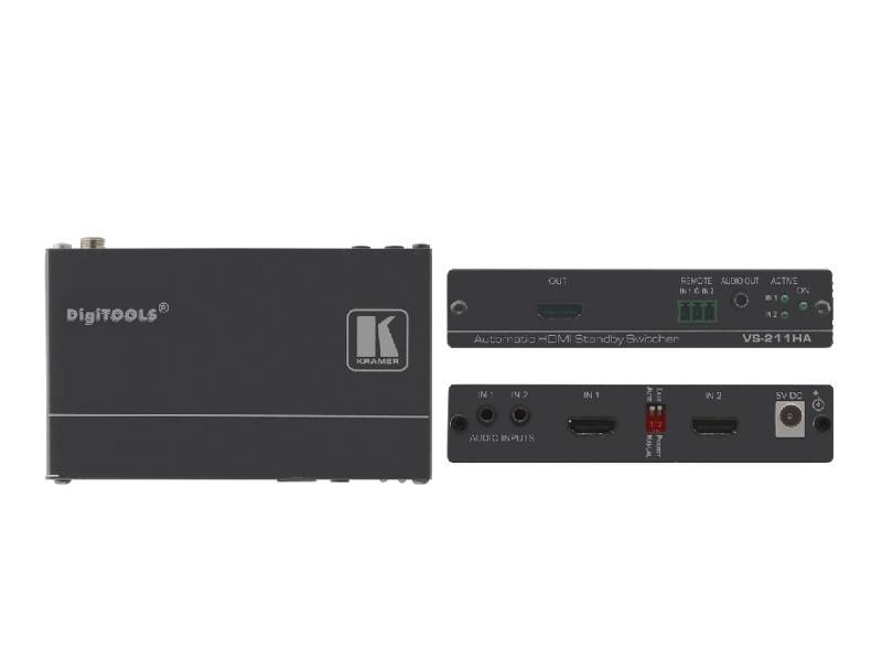 Kramer VS-211H2 2x1 Automatik Standby-Umschalter für HDMI