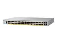Cisco Catalyst 2960L-48TS-LL - Switch - managed - 48 x 10/100/1000 + 4 x Gigabit SFP (Uplink)