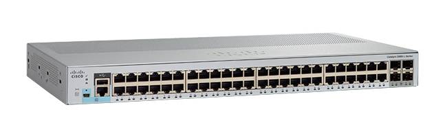 Cisco Catalyst 2960L-48TS-LL - Switch - managed - 48 x 10/100/1000 + 4 x Gigabit SFP (Uplink)