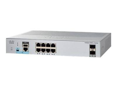 Cisco Catalyst 2960L-8TS-LL - Switch - managed - 8 x 10/100/1000 + 2 x Gigabit SFP (Uplink)