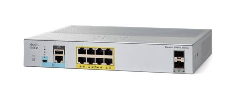 Cisco Catalyst 2960L-8PS-LL - Switch - managed - 8 x 10/100/1000 + 2 x Gigabit SFP (Uplink)