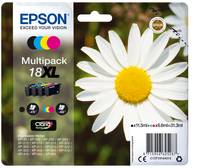 Epson 18XL Multipack - 4er-Pack - XL - Schwarz, Gelb, Cyan, Magenta - Original -