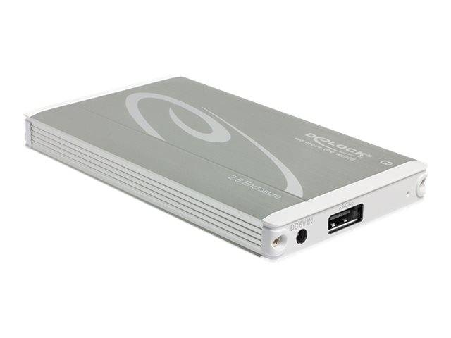 DeLOCK Multiport - Speichergehäuse mit Netzanzeige - 2.5" (6.4 cm)