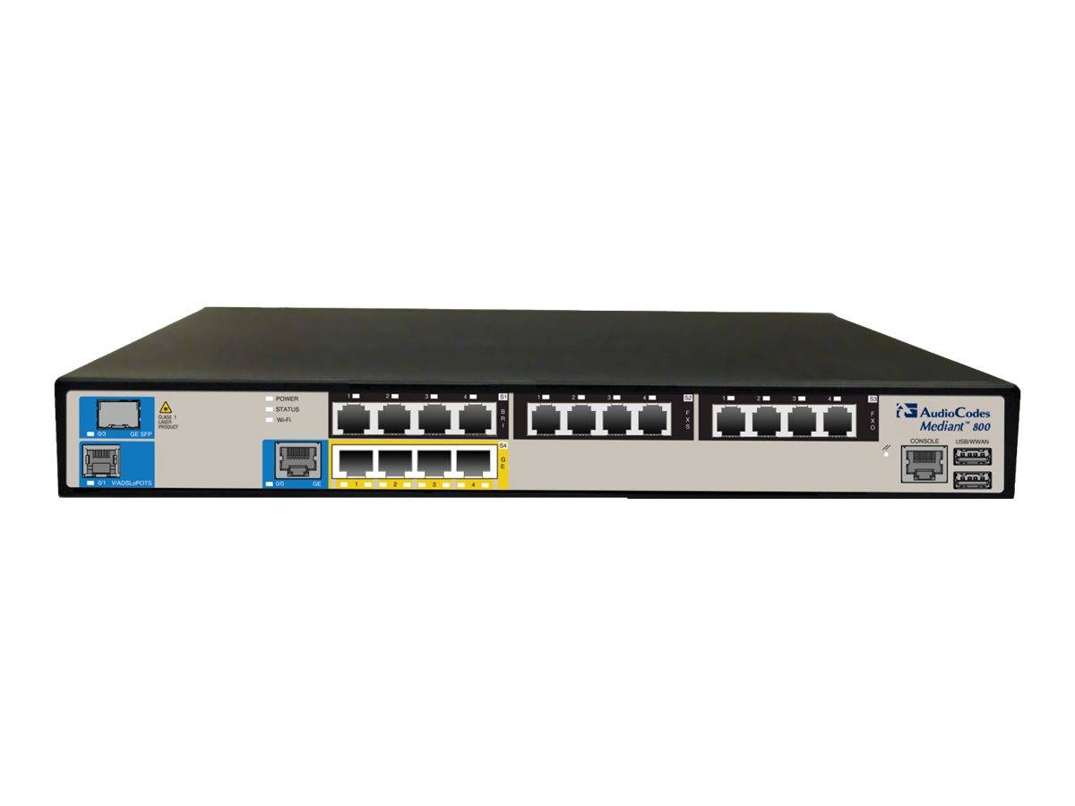AudioCodes Mediant 800B SBA - VoIP-Gateway - GigE