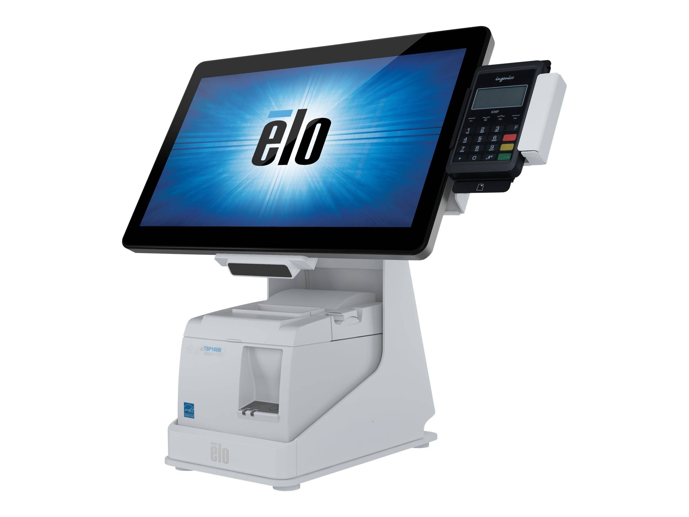 Elo mPOS Printer Stand - Drucker-/Monitorständer (10",15")