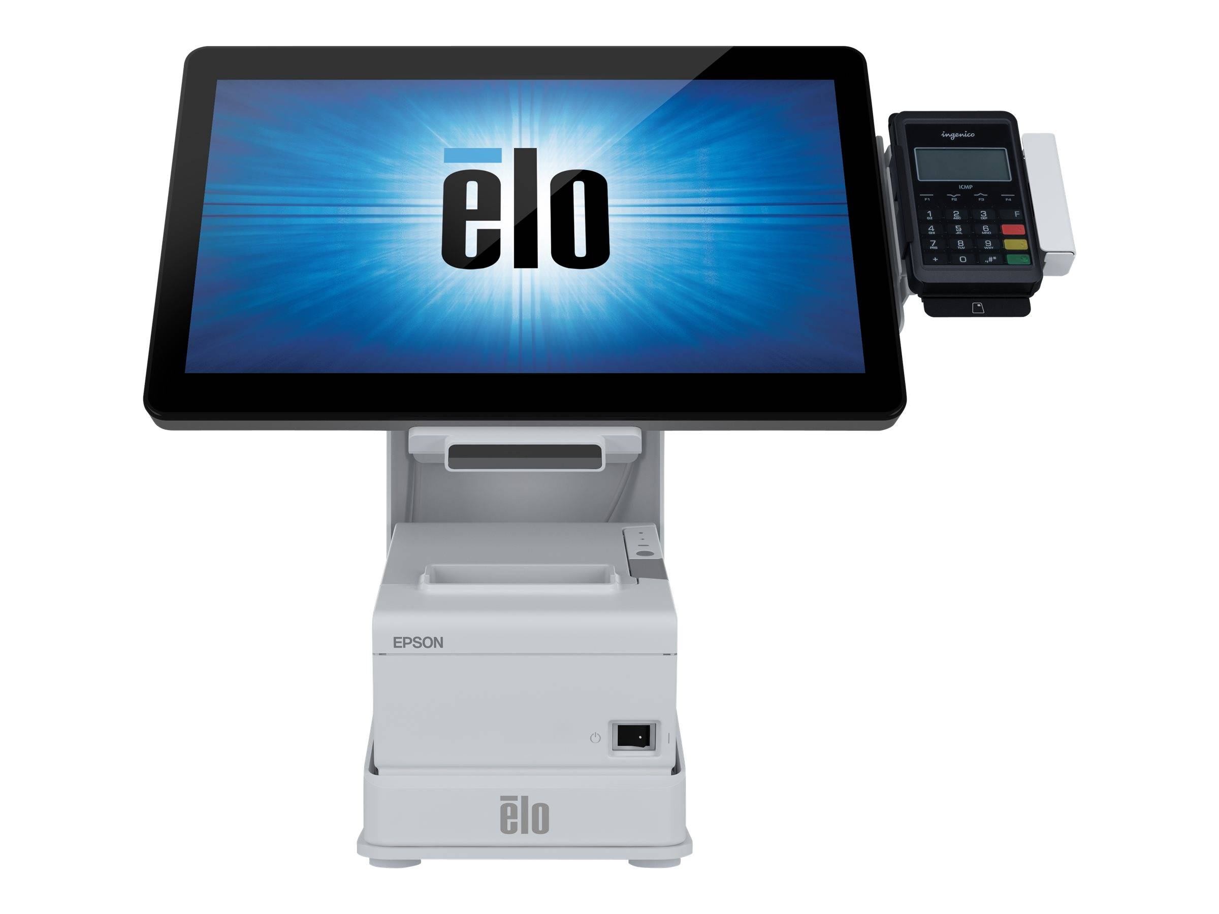 Elo mPOS Printer Stand - Drucker-/Monitorständer (10",15")