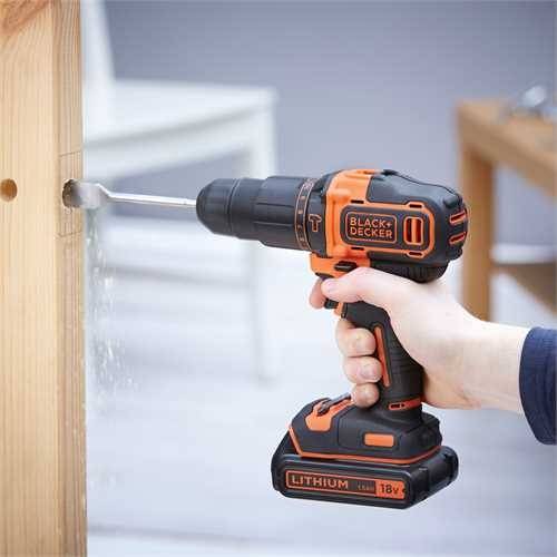 BLACK+DECKER BDCHD18KB-QW - Bohrhammer/Treiber